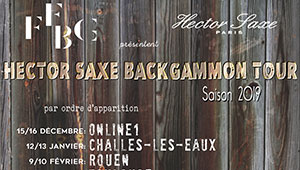 Hector Saxe Backgammon Tour 2019 