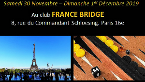 Tournoi parisien du Hector Saxe Backgammon Tour 