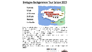 Bretagne Backgammon Tour : étape de NANTES 