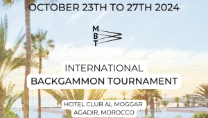  3ème édition du Maroc Backgammon Tour à Agadir 